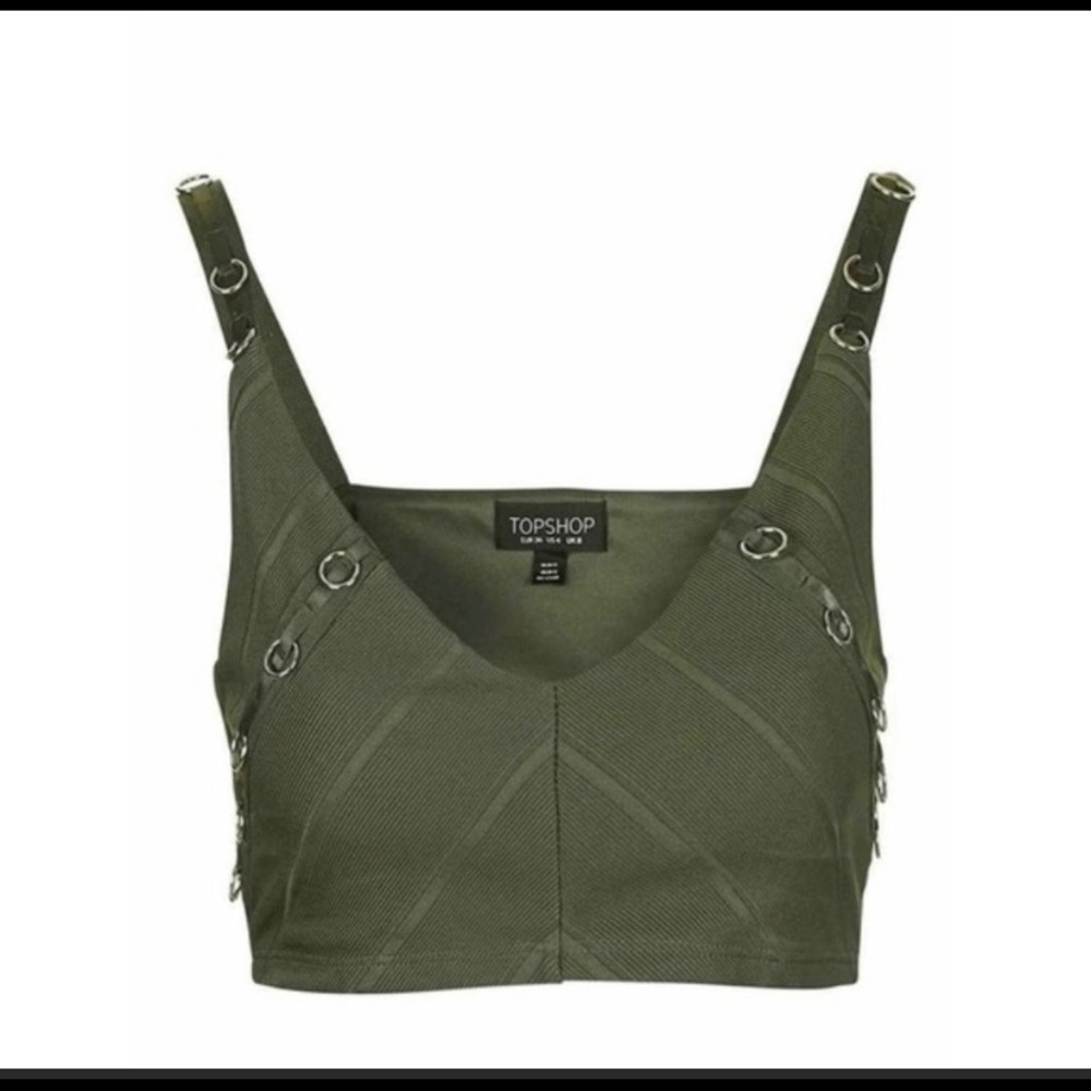 NWOT Topshop crop top bralette